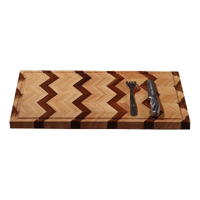 Rubber wood cutting board