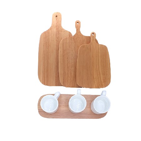 Rubber wood cutting board