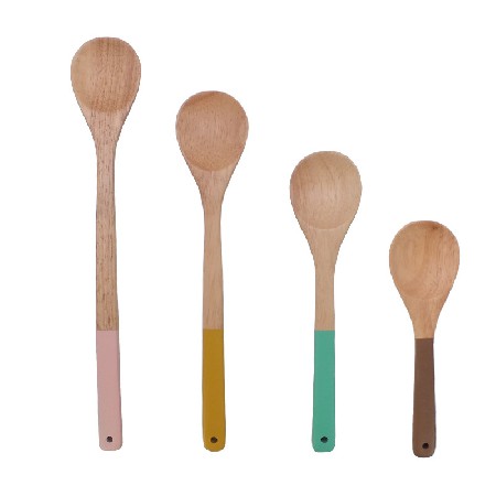 Rubber wooden spoon