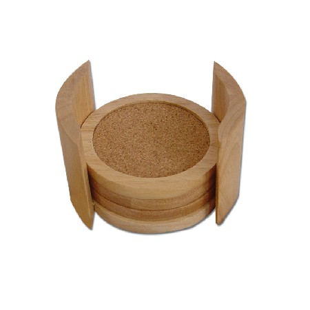 Rubber cork coaster