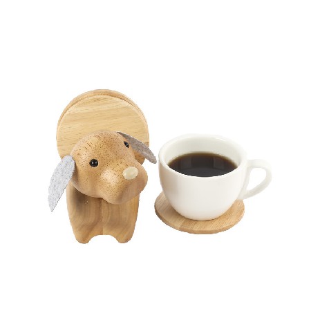 Four Piece Dog Coaster